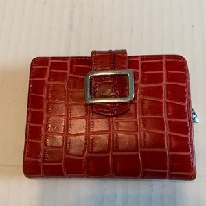 Identity Stronghold Women’s Slim Trifold Leather Wallet